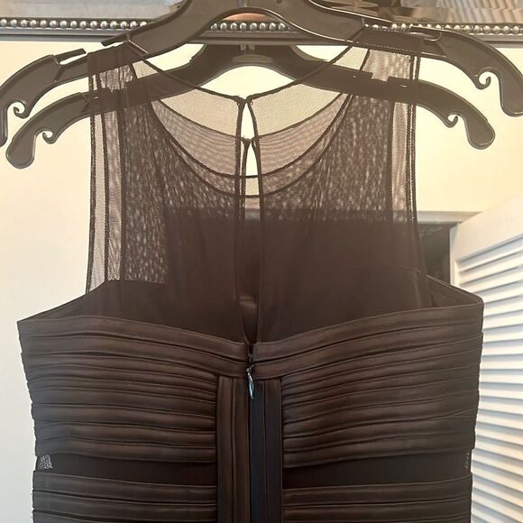 Cache black mesh bandage dress vintage Y2K sleeveless mini cocktail dress XS - Picture 4 of 5